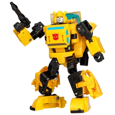 Transformers Generations Legacy United de Hasbro - Figurine d'action Origin Bumblebee classe Deluxe