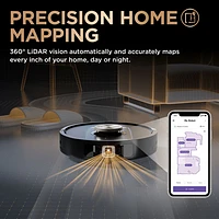 Shark PowerDetect NeverTouch Pro Self-Emptying Robot Vacuum & Mop - Black