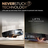 Shark PowerDetect NeverTouch Pro Self-Emptying Robot Vacuum & Mop - Black