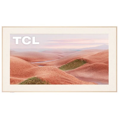 Téléviseur intelligent Google QLED HDR UHD 4K de 85 po NXTVISION de TCL (85A300W) - 2024 - Blanc