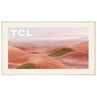 TCL NXTVISION 85" 4K UHD HDR QLED Smart Google TV (85A300W) - 2024 - White
