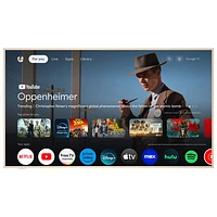 TCL NXTVISION 85" 4K UHD HDR QLED Smart Google TV (85A300W) - 2024 - White