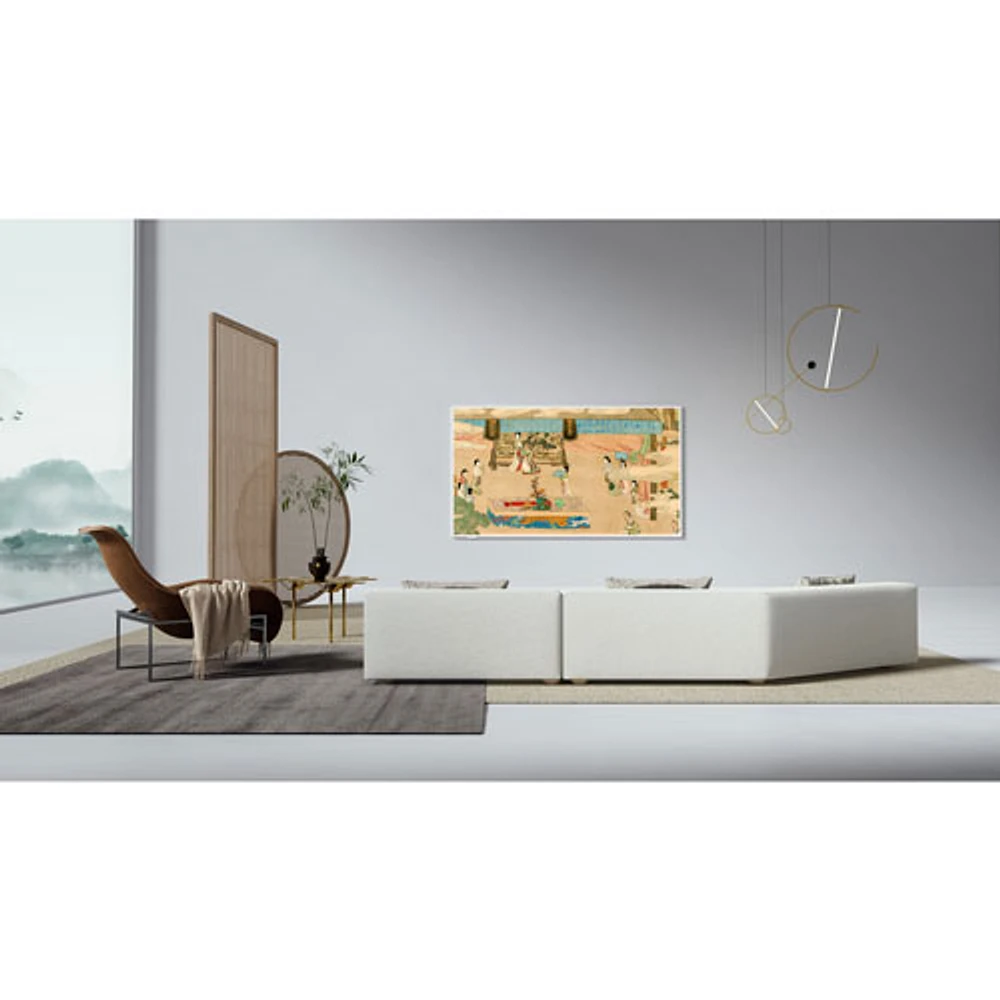 TCL NXTVISION 85" 4K UHD HDR QLED Smart Google TV (85A300W) - 2024 - White