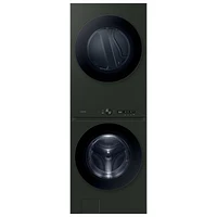 Duo laveuse électrique de 5,3 pi³ et sécheuse de 7,6 pi³ de Samsung (WH46DBH550EFAC) - Vert satiné