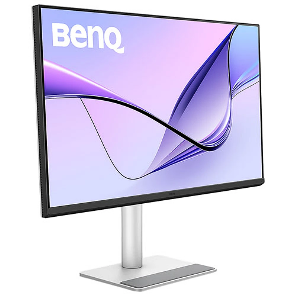 Moniteur ACL IPS Ultra HD 4K 60 Hz de 31,5 po avec temps de réponse de 5 ms gris à gris de BenQ pour MacBook (MA320U) - Argenté