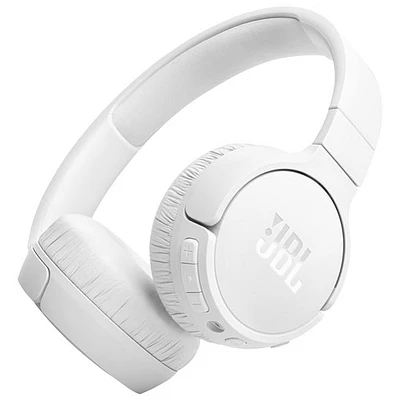 JBL Tune 670NC On-Ear Noise Cancelling Bluetooth Headphones - White