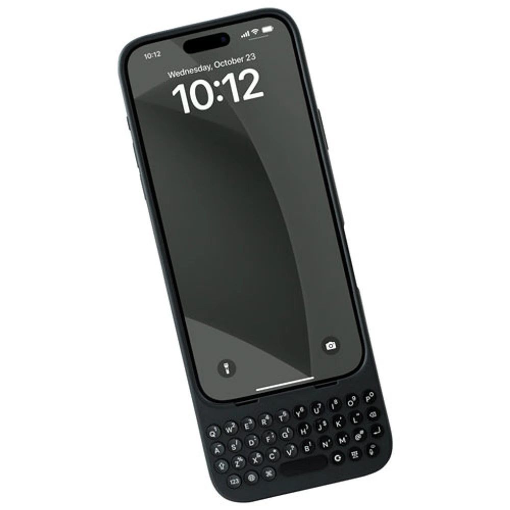 Clicks Keyboard Case for iPhone 16 Plus - Onyx