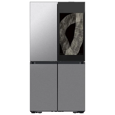 Open Box - Samsung BESPOKE 36" 22.5 Cu Ft Counter Depth 4-Door Flex Refrigerator -SS - Scratch & Dent