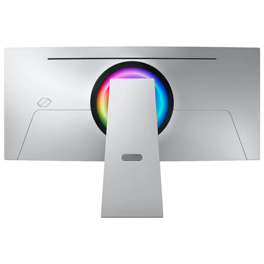 Moniteur de jeu G-Sync/FreeSync DELO incurvé WQHD 175 Hz 34 po Odyssey G8 de Samsung avec temps de réponse de 0,03 ms gris à gris (LS34DG850SNXZA) - Argenté
