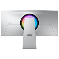 Moniteur de jeu G-Sync/FreeSync DELO incurvé WQHD 175 Hz 34 po Odyssey G8 de Samsung avec temps de réponse de 0,03 ms gris à gris (LS34DG850SNXZA) - Argenté