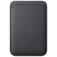Apple FineWoven Wallet Case with MagSafe for iPhone 16 - Black