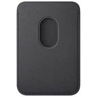 Apple FineWoven Wallet Case with MagSafe for iPhone 16 - Black