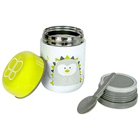 bbluv Food Thermal Food Container with Spoon - Lime