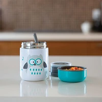 bbluv Food Thermal Food Container with Spoon - Lime