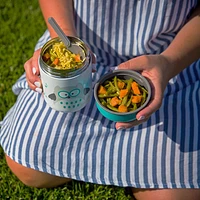 bbluv Food Thermal Food Container with Spoon - Lime