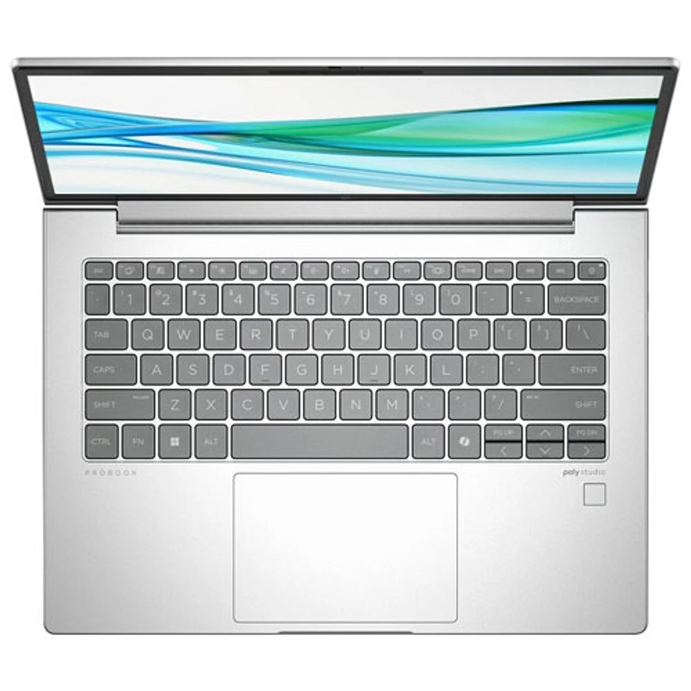 Portable professionnel de 14 po ProBook 445 de HP - Brochet argenté (Ryzen 7-7735U d'AMD/RAM 32 Go/SSD 1 To/Win 11 Pro) - Anglais