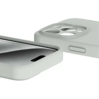Étui rigide ajusté Velvet d'Avana avec MagSafe pour iPhone 16 Pro Max - Étain