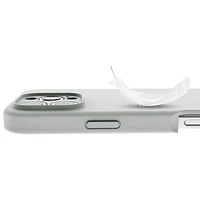 Étui rigide ajusté Velvet d'Avana avec MagSafe pour iPhone 16 Pro Max - Étain