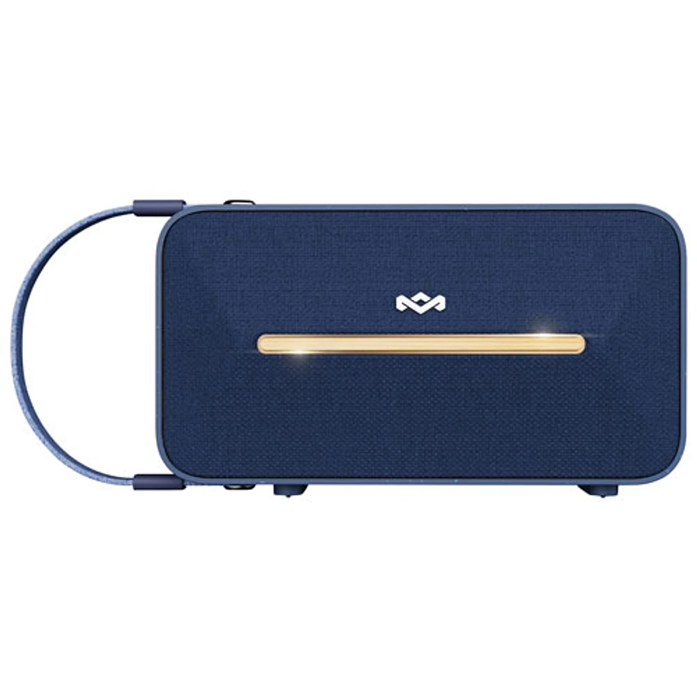 Haut-parleur sans fil solaire Bluetooth étanche Rise Up de House of Marley - Bleu