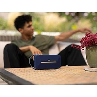 Haut-parleur sans fil solaire Bluetooth étanche Rise Up de House of Marley - Bleu