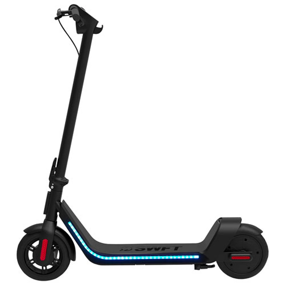 Trottinette électrique EX1 de SWFT avec lumières de sécurité (moteur 250 W/autonomie 20 km/vitesse maximale 25 km/h) - Noir - Exclusivité de Best Buy