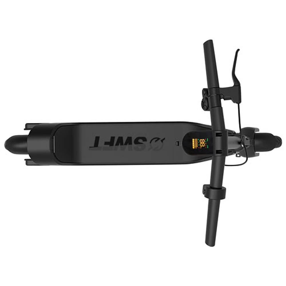 Trottinette électrique EX1 de SWFT avec lumières de sécurité (moteur 250 W/autonomie 20 km/vitesse maximale 25 km/h) - Noir - Exclusivité de Best Buy