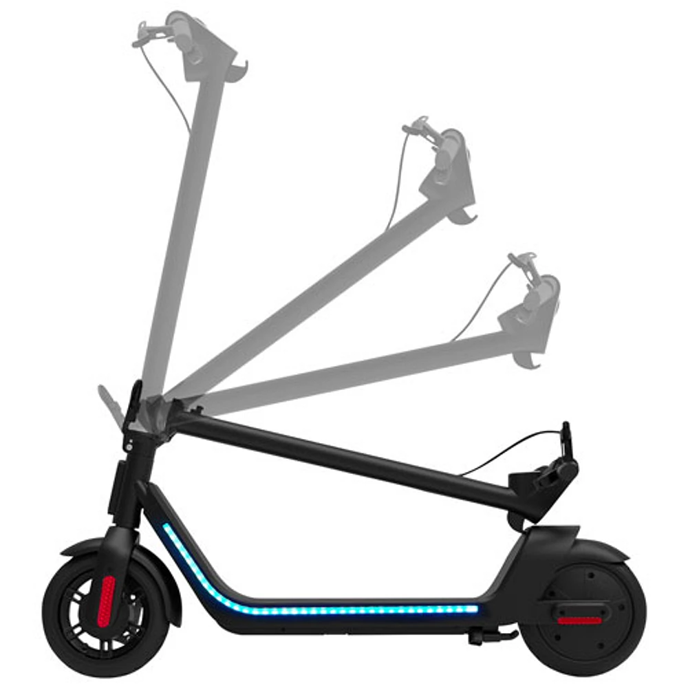 Trottinette électrique EX1 de SWFT avec lumières de sécurité (moteur 250 W/autonomie 20 km/vitesse maximale 25 km/h) - Noir - Exclusivité de Best Buy