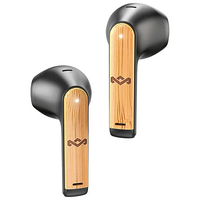 Écouteurs boutons 100 % sans fil à isolation sonore Zion de House Of Marley - Noir