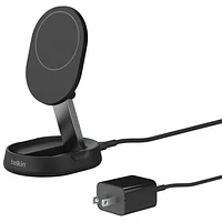 Belkin BoostCharge Pro 15W Qi2 Wireless Charging Stand - Black