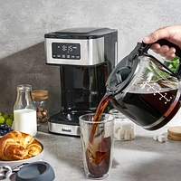 Bella Pro Programmable Drip Coffee Maker -12-Cups - Stainless Steel - Only at Best Buy