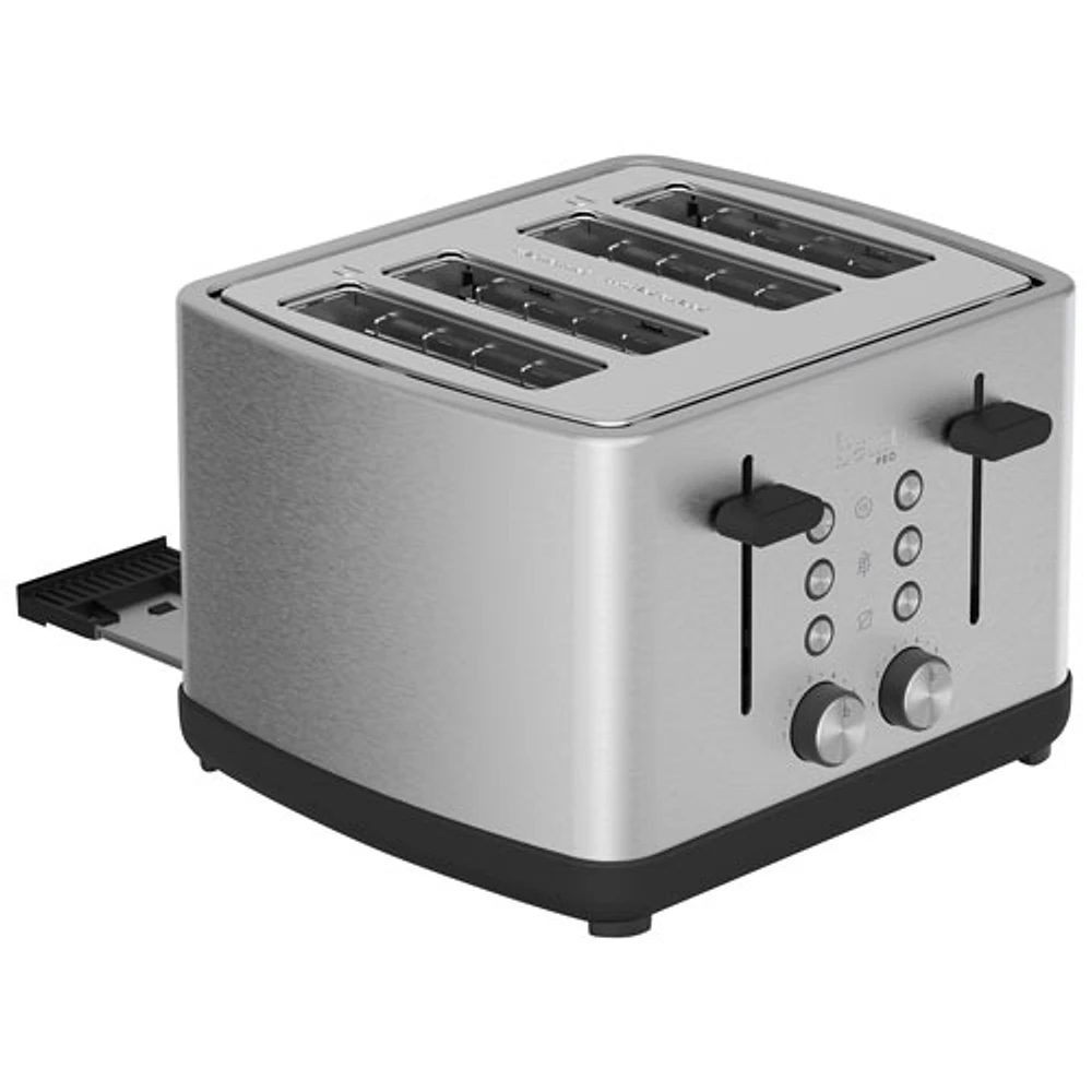 Grille-pain Pro de Bella - 4 tranches - Acier inoxydable - Exclusivité Best Buy