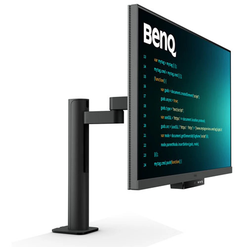 Moniteur ACL IPS Ultra HD 4K 60 Hz de 31,5 po de BenQ avec temps de réponse de 5 ms gris à gris (RD320UA) - Gris métallique