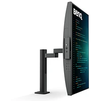 Moniteur ACL IPS Ultra HD 4K 60 Hz de 31,5 po de BenQ avec temps de réponse de 5 ms gris à gris (RD320UA) - Gris métallique