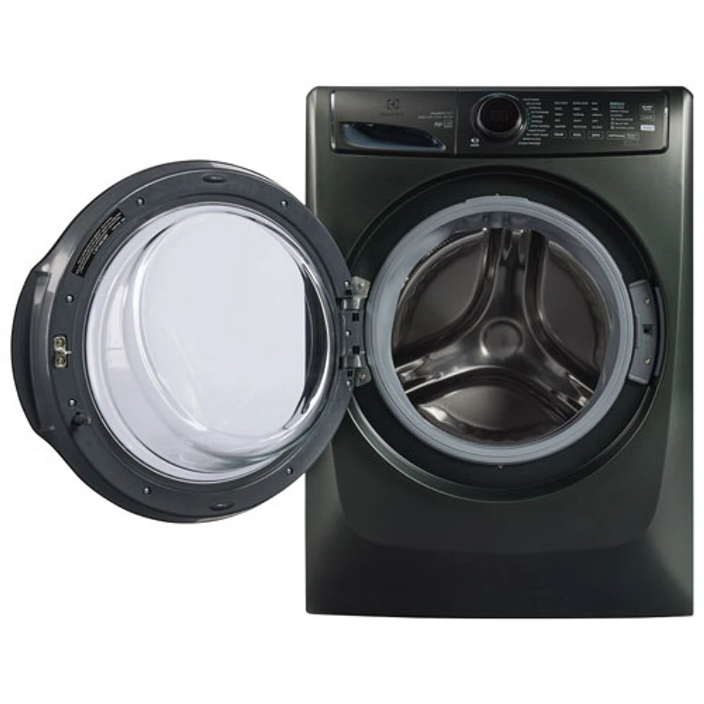 Laveuse à vapeur à chargement frontal haute efficacité de 5,2 pi³ d'Electrolux (ELFW7738AA) - Vert alpin