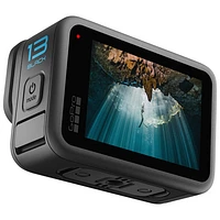 GoPro HERO13 Black Waterproof 5.3K Sports & Helmet Camera Action Bundle
