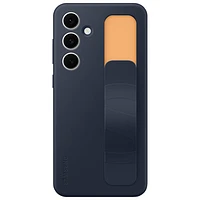 Samsung Grip Fitted Soft Shell Case with Stand for Galaxy S24 FE - Black
