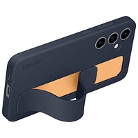 Samsung Grip Fitted Soft Shell Case with Stand for Galaxy S24 FE - Black