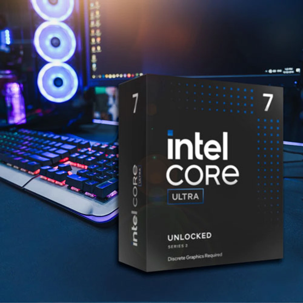 Processeur à 20 coeurs de 4,6 GHz Core Ultra 7-265KF d'Intel