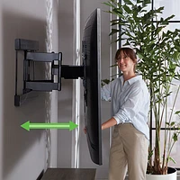 SANUS Super Slim 40"- 90" Full-Motion TV Wall Mount