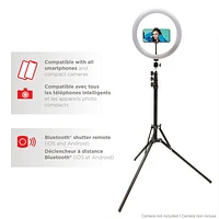 Anneau lumineux DEL de 10 po Mobilite de Mobifoto (MOBIRL10)