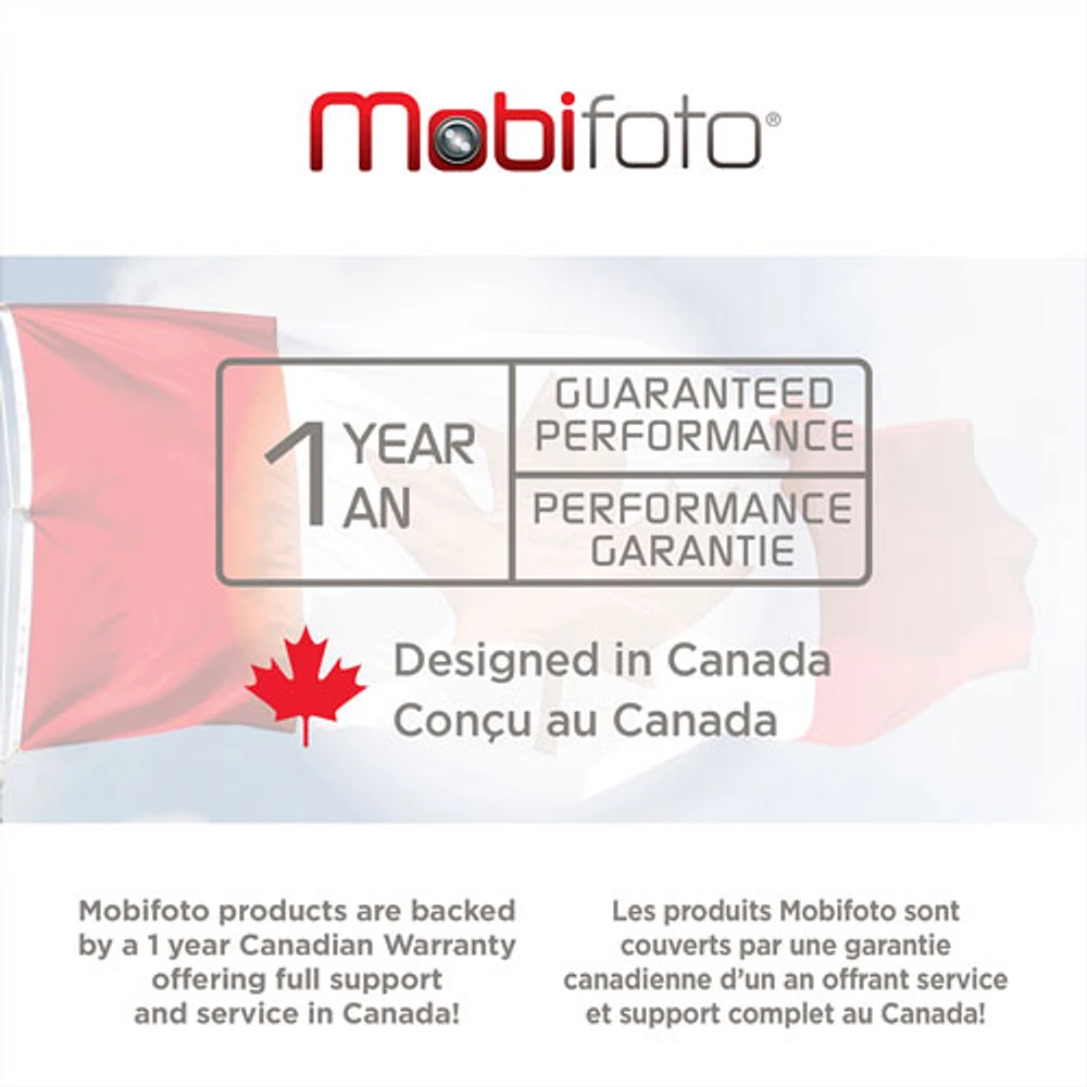 Anneau lumineux DEL de 10 po Mobilite de Mobifoto (MOBIRL10)