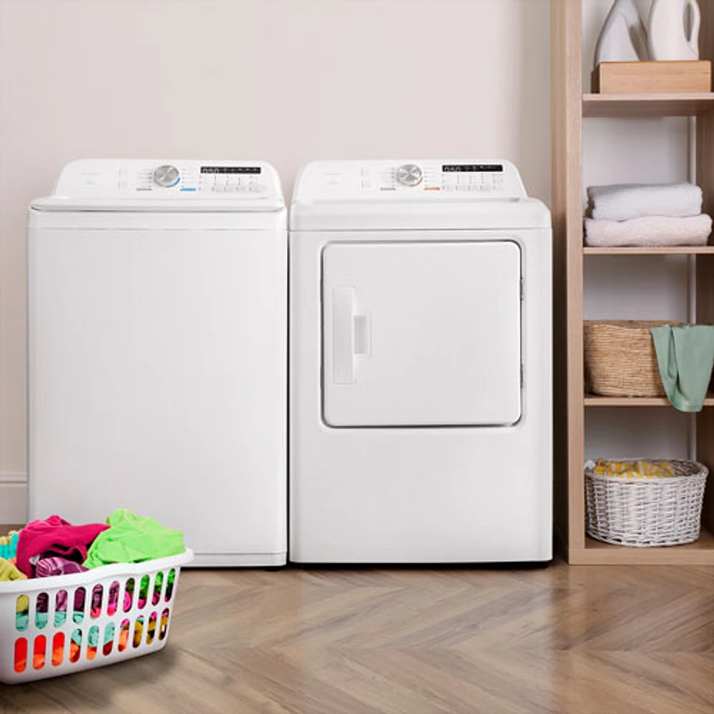 Insignia 4.7 Cu. Ft. High Efficiency Top Load Washer (NS-WMT41WA5) - White - Only at Best Buy