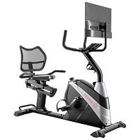 Vélo à position allongée J1 PLUS-T avec écran intelligent de 21,5 po de Yesoul