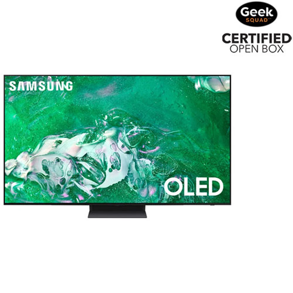 Open Box - Samsung 77" S90D Series 4K UHD HDR OLED Tizen Smart TV (QN77S90DAFXZC) - 2024 - Graphite Black