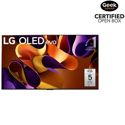 Open Box - LG 77" G4 Series 4K UHD HDR OLED evo G4 webOS Smart TV (OLED77G4WUA) - 2024