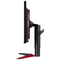 Moniteur de jeu G-Sync FreeSync DEL IPS QHD 144 Hz 27 po UltraGear de LG avec temps de réponse de 1 ms gris à gris (27GL83A-B) - Noir mat
