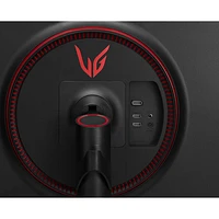Moniteur de jeu G-Sync FreeSync DEL IPS QHD 144 Hz 27 po UltraGear de LG avec temps de réponse de 1 ms gris à gris (27GL83A-B) - Noir mat