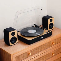 House of Marley Stir It Up Revolution Turntable with Speakers - Exclusive Retail Partner
