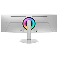 Moniteur de jeu G-Sync/FreeSync DELO incurvé QHD 240 Hz 49 po Odyssey G9 de Samsung avec temps de réponse de 0,03 ms gris à gris (LS49DG936SNXGO) - Argenté - Exclusivité de Best Buy