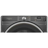 Sécheuse électrique à vapeur de 7,4 pi³ de Whirlpool (YWED6720RU) - Noir volcan